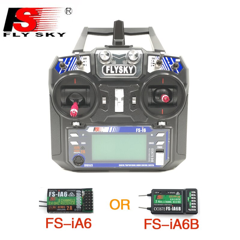 Flysky FS-i6 FS I6 6ch 2.4G RC ۽ű Ʈѷ, RC ..